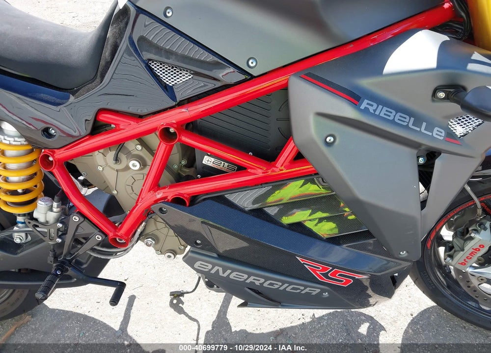 2023 ENERGICA EVA RIBELLE P RS VIN: ZNND1A1C5PS000672