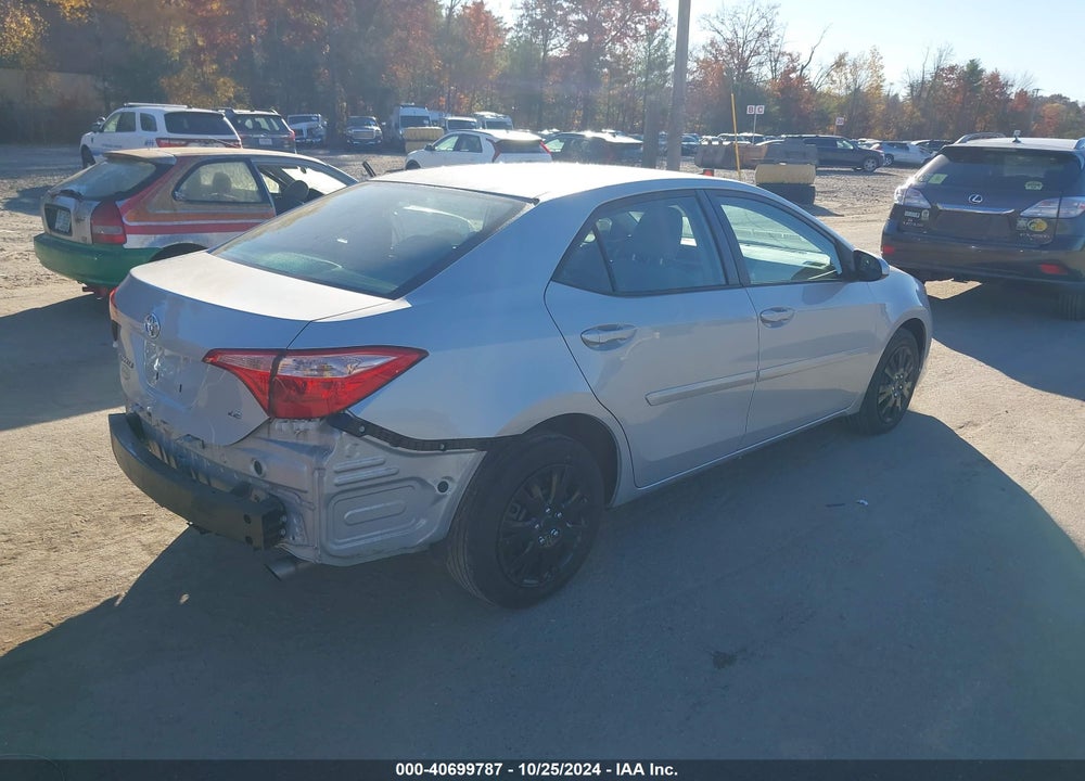 2017 TOYOTA COROLLA LE VIN: 2T1BURHE0HC830822