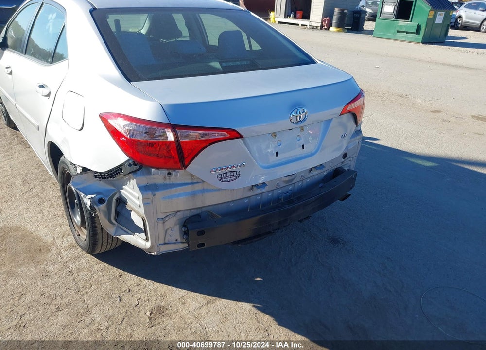 2017 TOYOTA COROLLA LE VIN: 2T1BURHE0HC830822