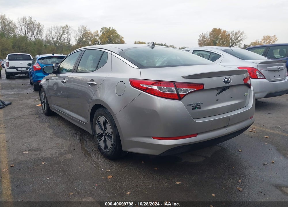 2012 KIA OPTIMA HYBRID EX VIN: KNAGM4AD0C5022077