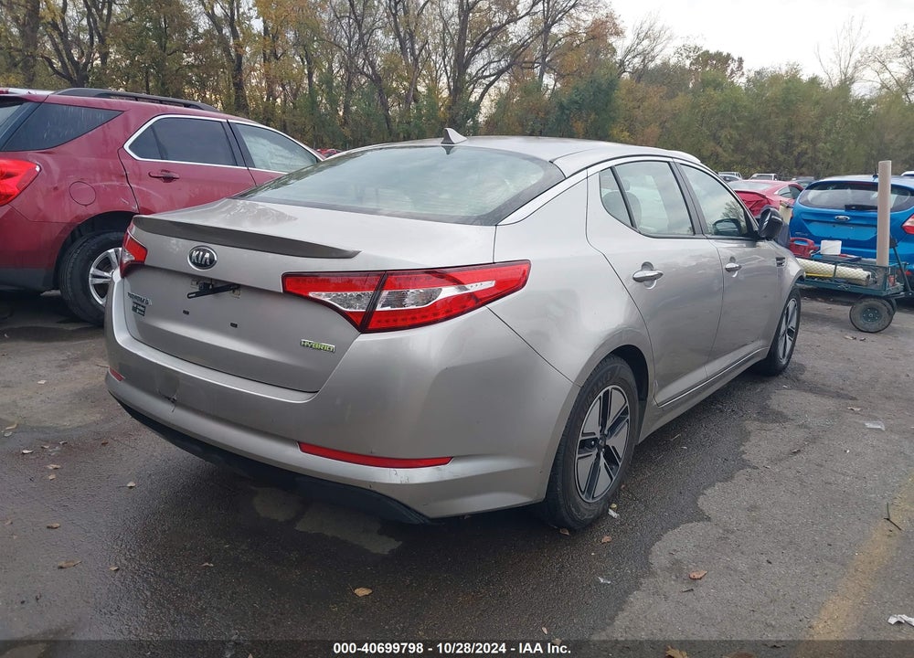 2012 KIA OPTIMA HYBRID EX VIN: KNAGM4AD0C5022077