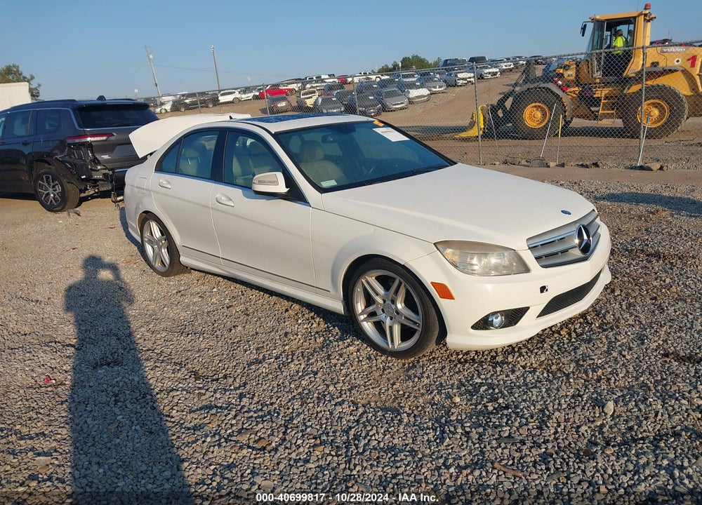 2009 MERCEDES-BENZ C 300 LUXURY/SPORT VIN: WDDGF54X89F220987