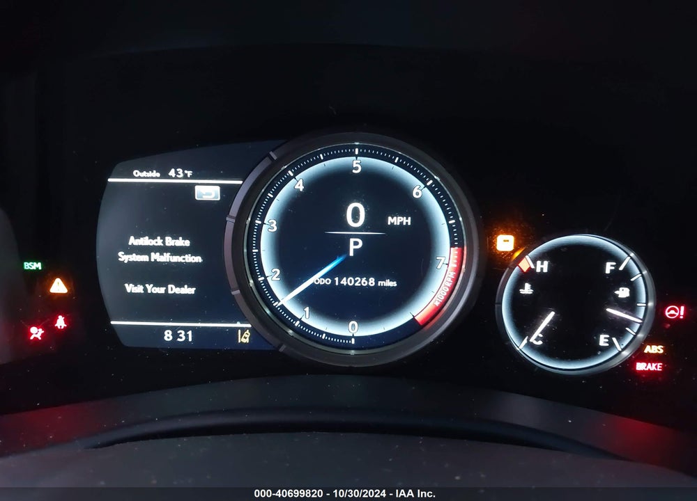 2017 LEXUS GS 350 F-SPORT VIN: JTHCZ1BL6HA005899