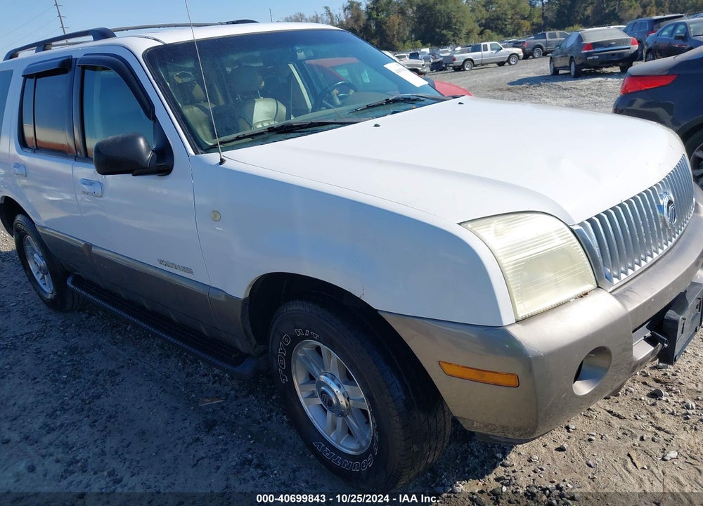 2002 MERCURY MOUNTAINEER VIN: 4M2ZU66W52UJ37967