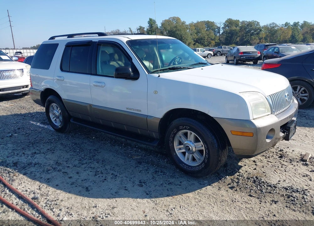 2002 MERCURY MOUNTAINEER VIN: 4M2ZU66W52UJ37967
