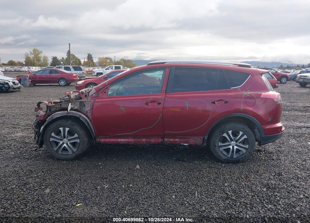 2018 TOYOTA RAV4 LE VIN: 2T3BFREV9JW853199