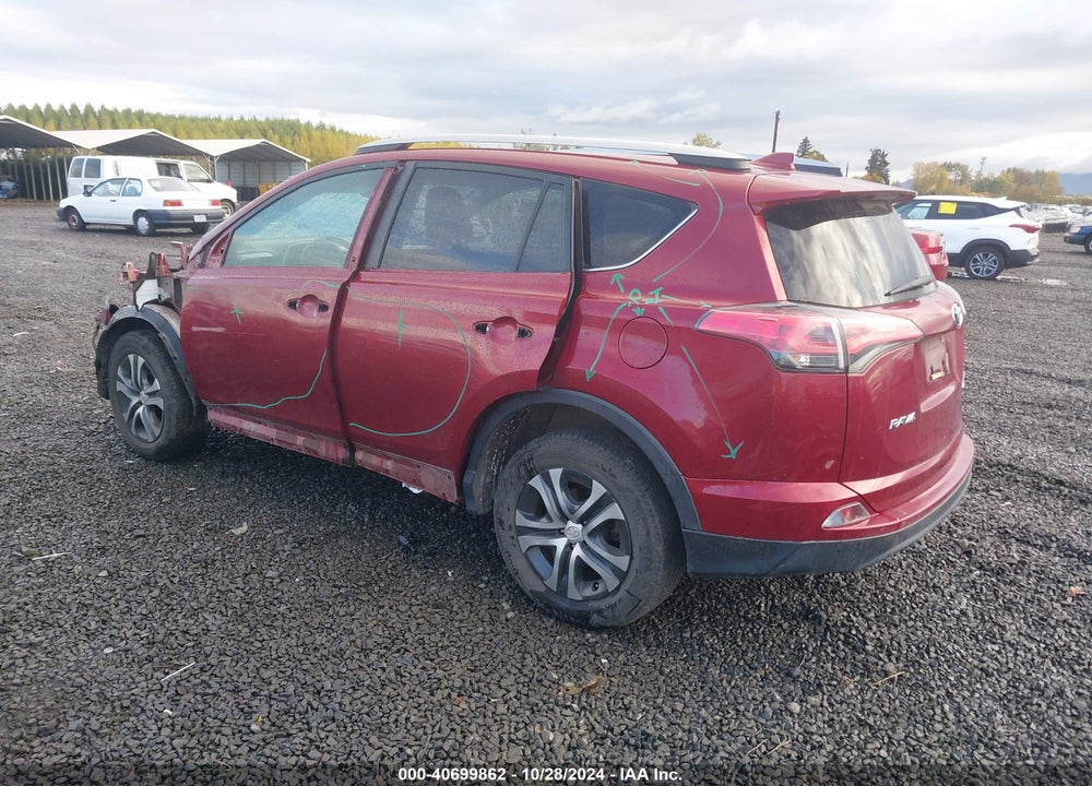 2018 TOYOTA RAV4 LE VIN: 2T3BFREV9JW853199