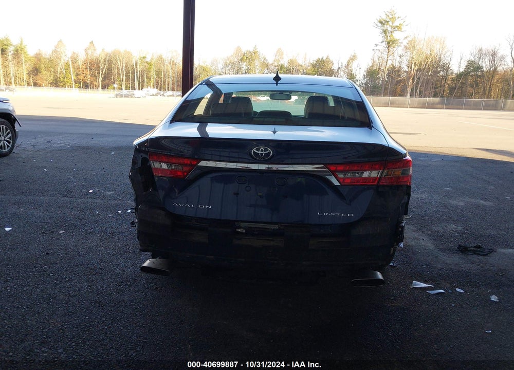 2016 TOYOTA AVALON LIMITED VIN: 4T1BK1EB9GU206158
