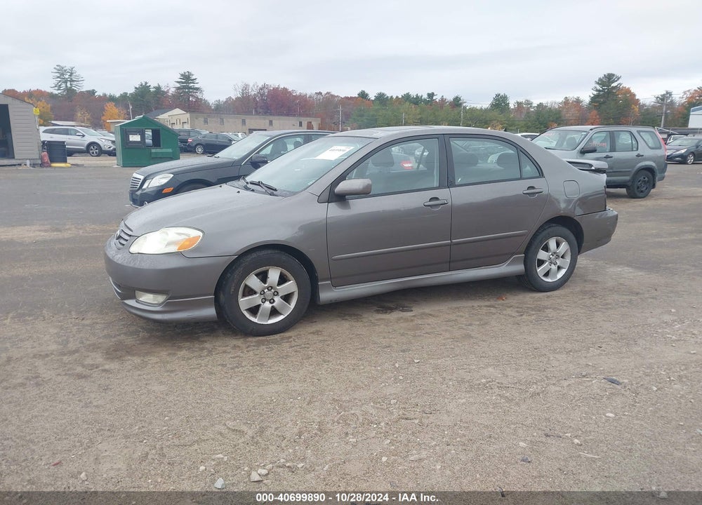 2004 TOYOTA COROLLA S VIN: 2T1BR32E64C205925