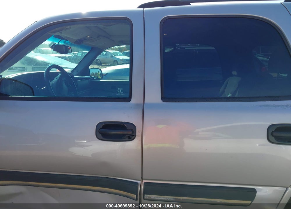 2004 CHEVROLET TAHOE LS VIN: 1GNEK13T24J252187