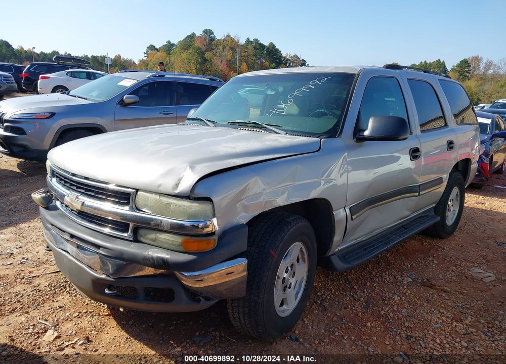 2004 CHEVROLET TAHOE LS VIN: 1GNEK13T24J252187