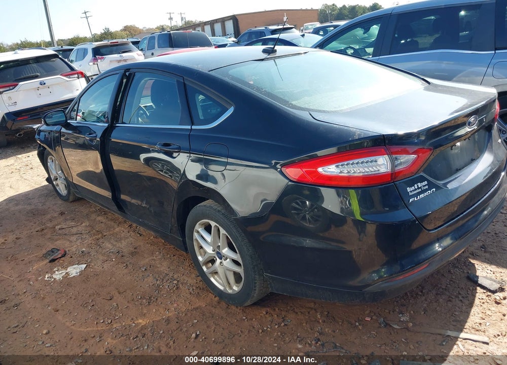 2014 FORD FUSION SE VIN: 1FA6P0H70E5373837