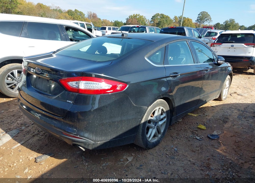 2014 FORD FUSION SE VIN: 1FA6P0H70E5373837