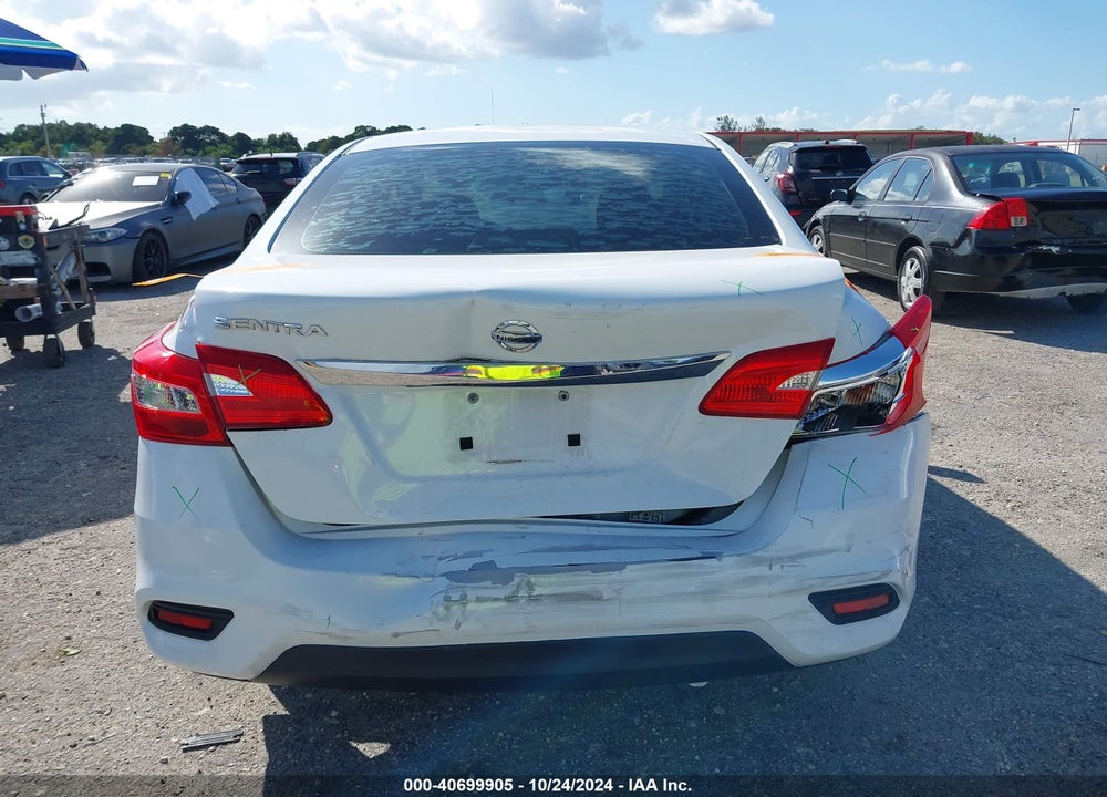 2019 NISSAN SENTRA S VIN: 3N1AB7AP8KY260399