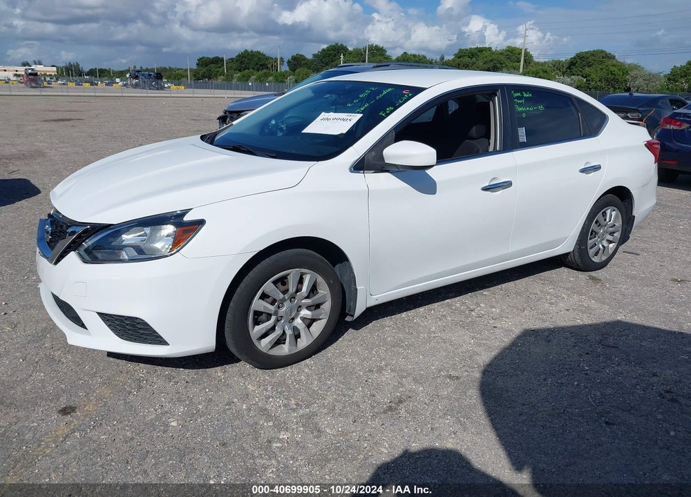 2019 NISSAN SENTRA S VIN: 3N1AB7AP8KY260399
