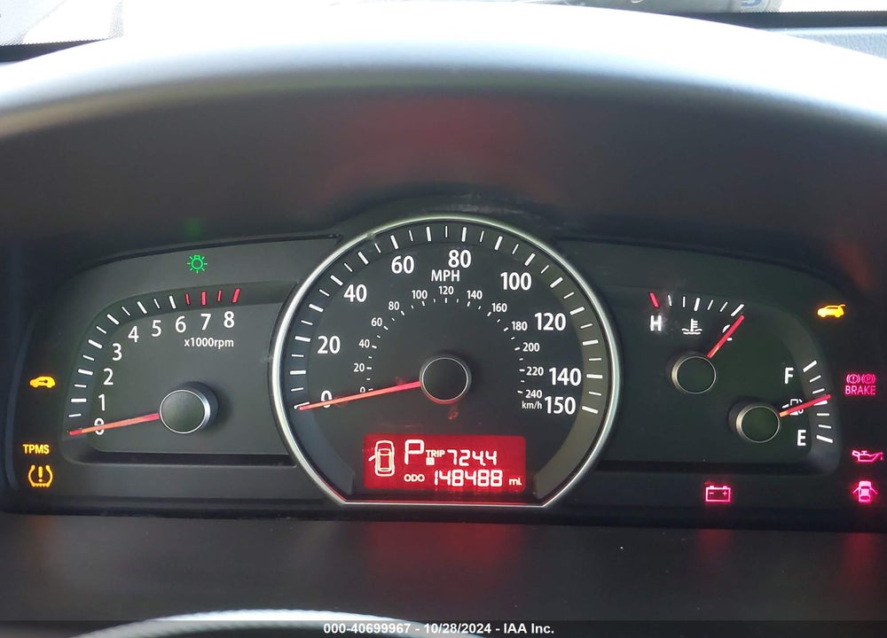 2009 KIA BORREGO LX VIN: KNDJJ741495037548