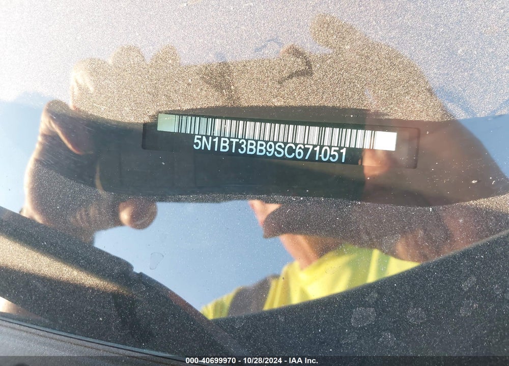 2025 NISSAN ROGUE ROCK CREEK VIN: 5N1BT3BB9SC671051