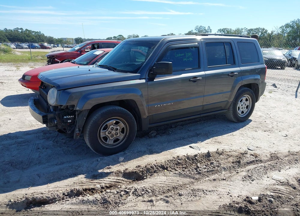 2016 JEEP PATRIOT SPORT VIN: 1C4NJPBA0GD532725
