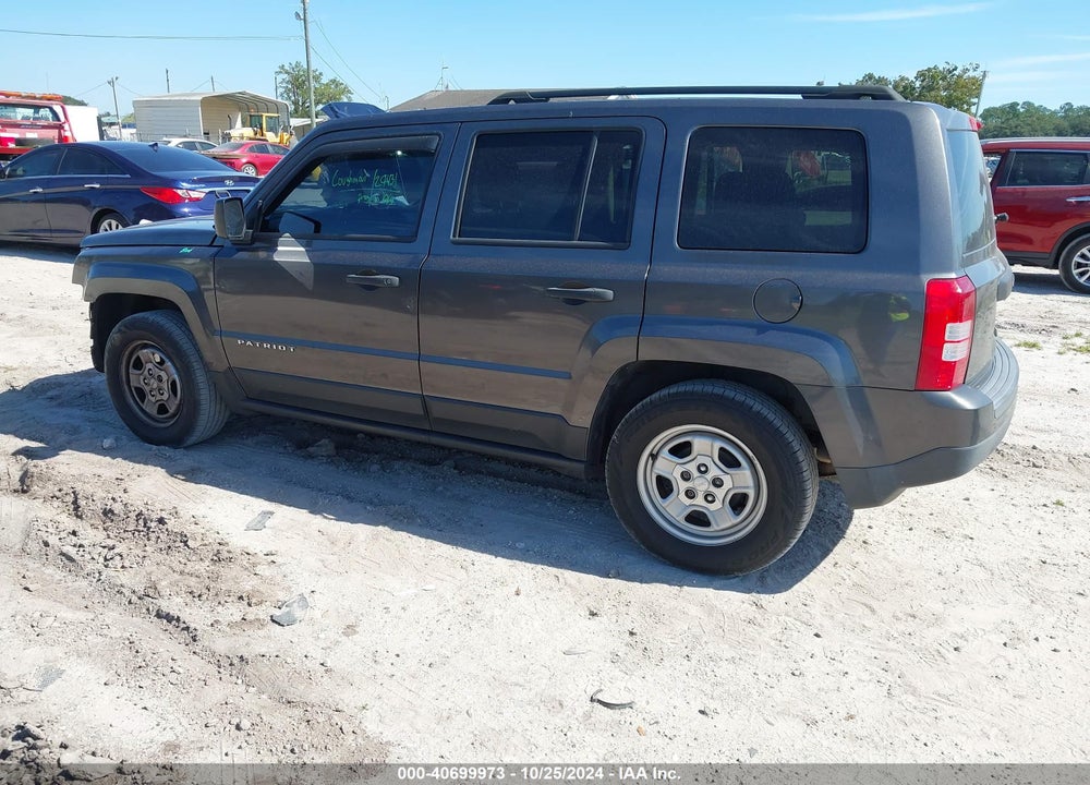 2016 JEEP PATRIOT SPORT VIN: 1C4NJPBA0GD532725