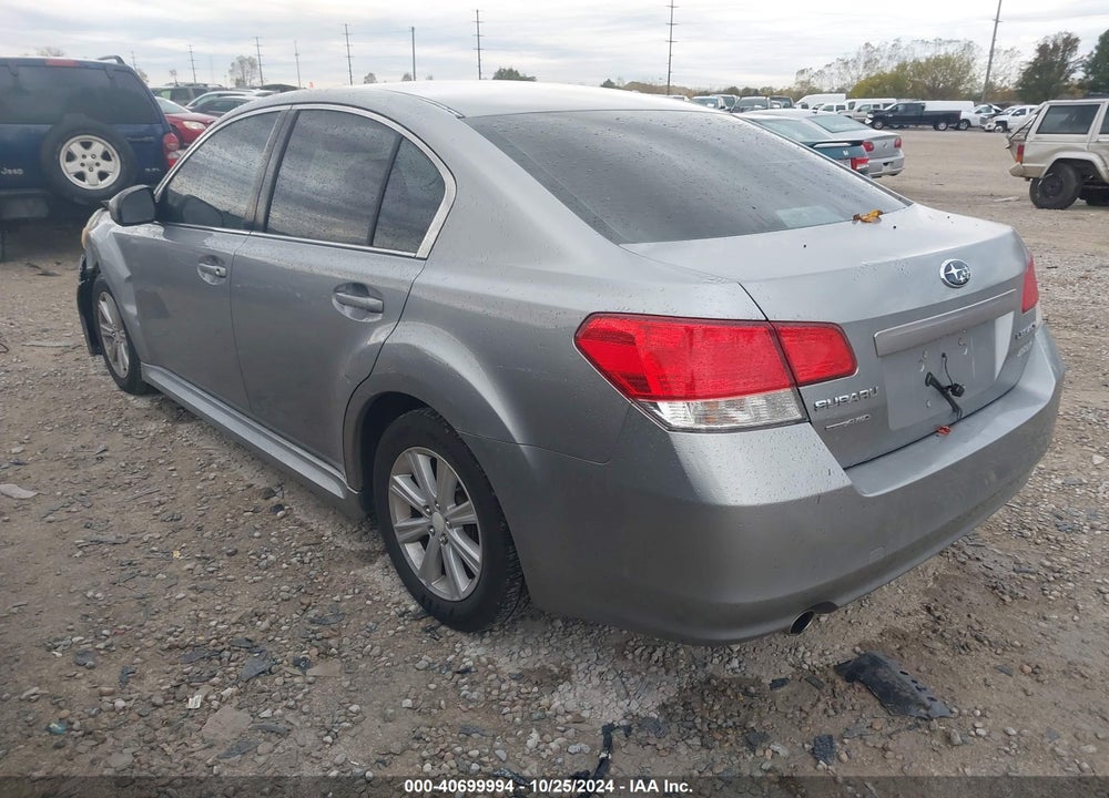 2010 SUBARU LEGACY 2.5I PREMIUM VIN: 4S3BMBG6XA3240322