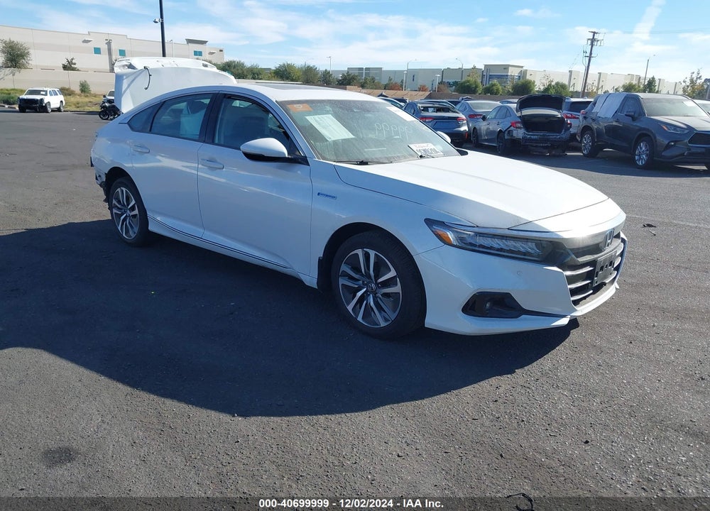 2021 HONDA ACCORD HYBRID EX-L VIN: 1HGCV3F51MA009973