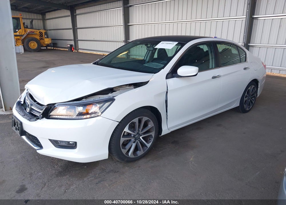 2015 HONDA ACCORD SPORT VIN: 1HGCR2F50FA263126