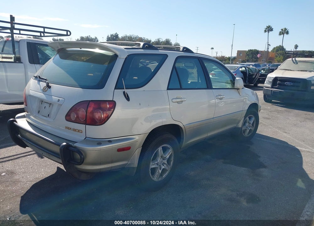 2000 LEXUS RX 300 VIN: JT6HF10U7Y0161328