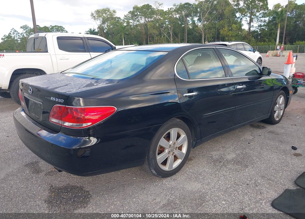 2006 LEXUS ES 330 VIN: JTHBA30GX65172616
