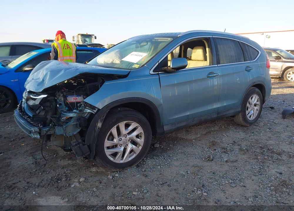 2015 HONDA CR-V EX-L VIN: 2HKRM3H7XFH540143