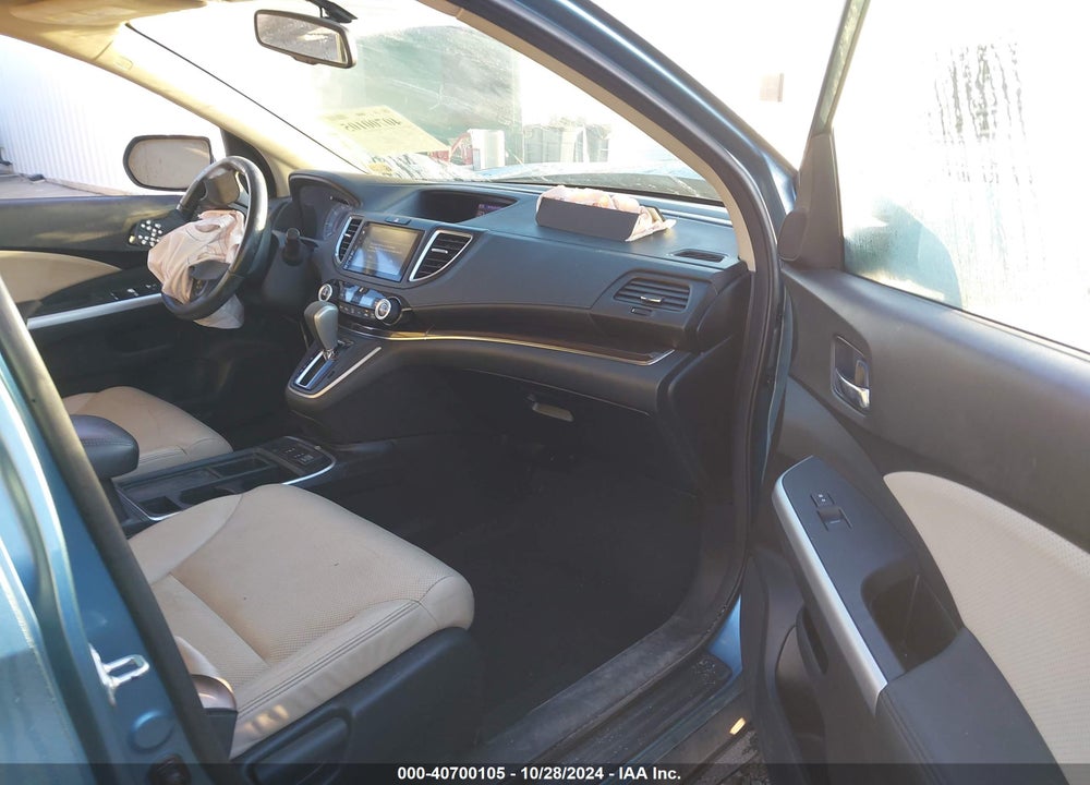 2015 HONDA CR-V EX-L VIN: 2HKRM3H7XFH540143