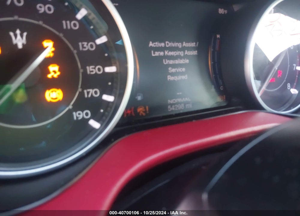 2022 MASERATI GHIBLI VIN: ZAM57YSM1N1385596