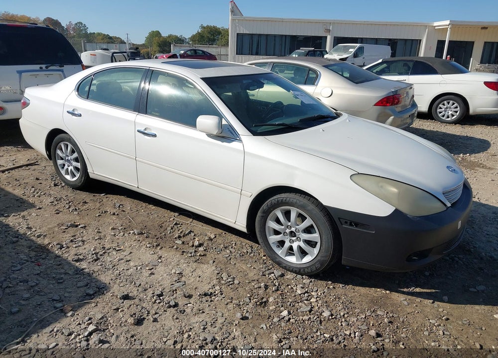 2003 LEXUS ES 300 VIN: JTHBF30GX30137021