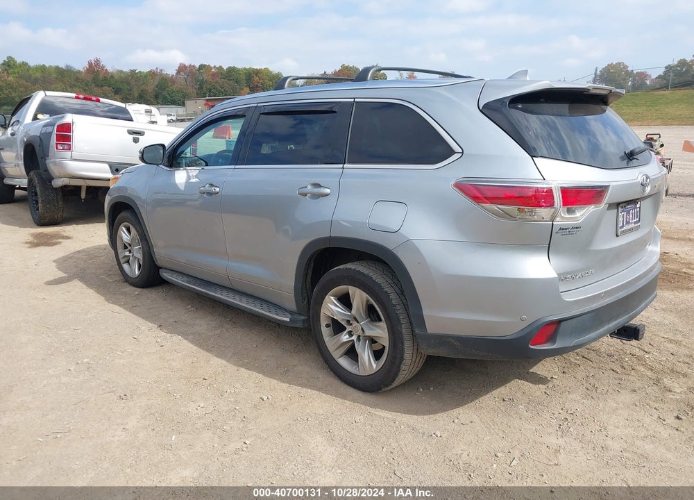 2015 TOYOTA HIGHLANDER LIMITED V6 VIN: 5TDYKRFH6FS100205