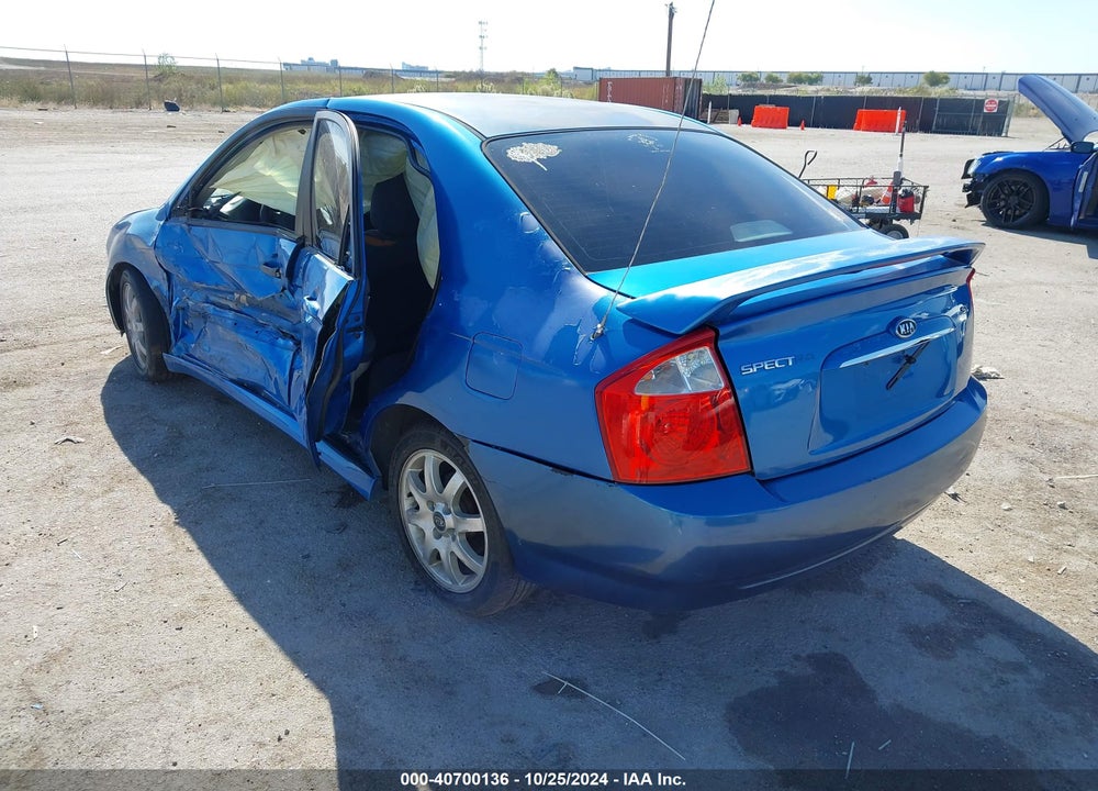 2006 KIA SPECTRA EX/LX/SX VIN: KNAFE121465226543