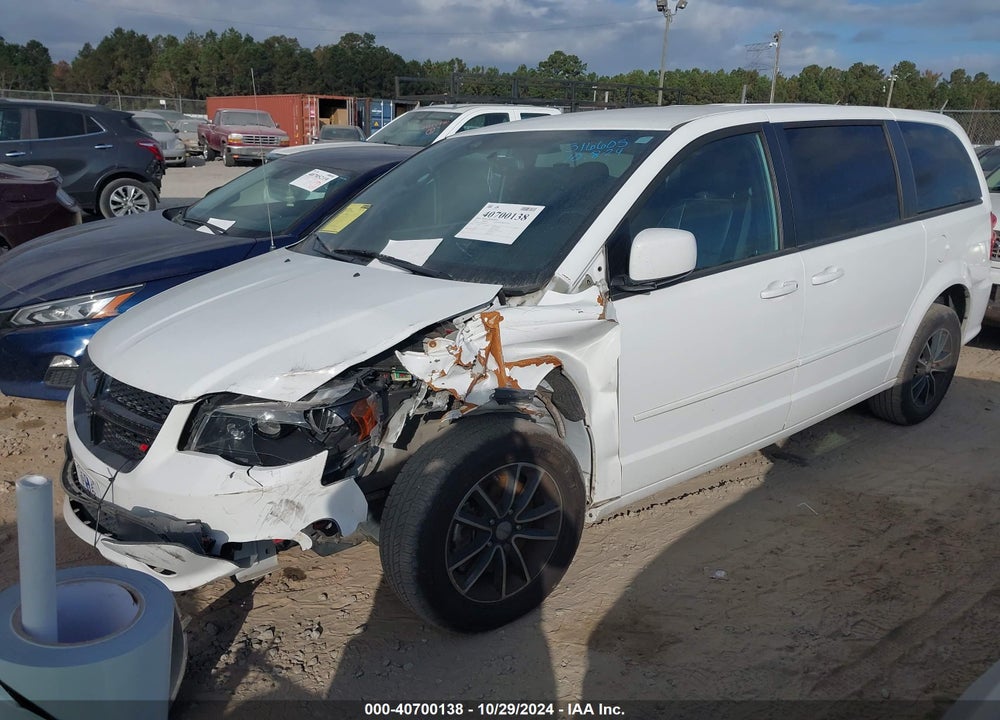 2016 DODGE GRAND CARAVAN SXT VIN: 2C4RDGCG5GR316605