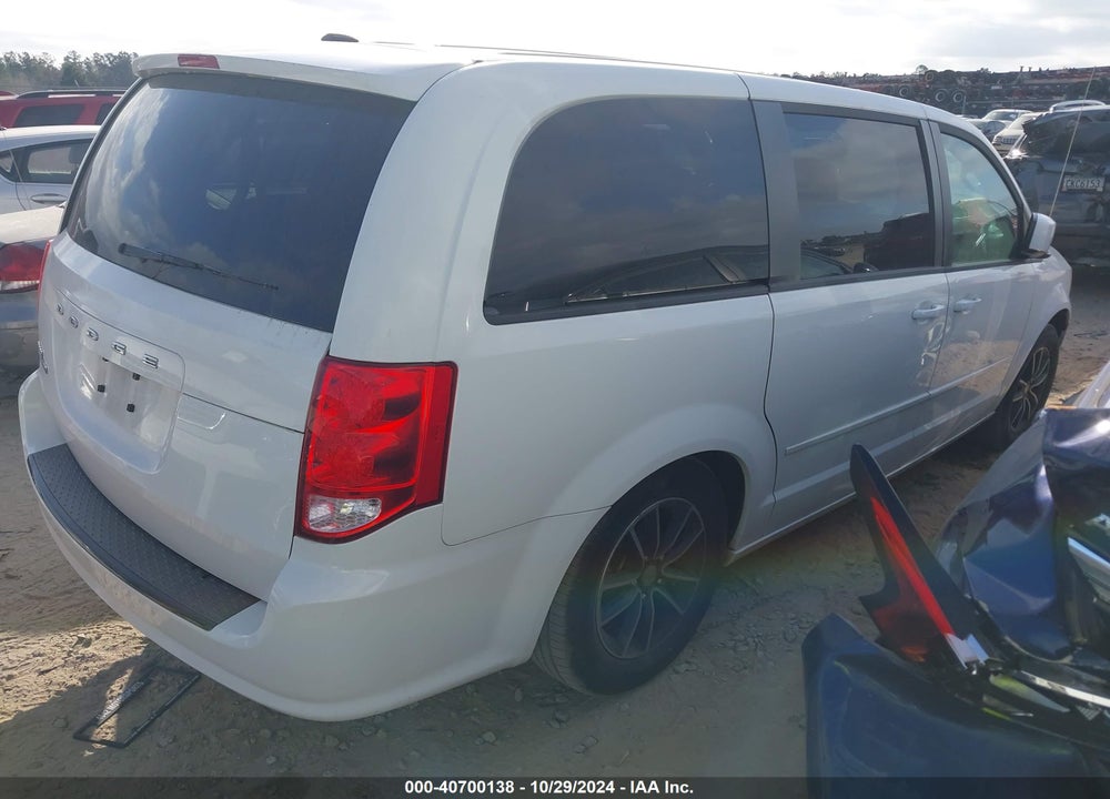2016 DODGE GRAND CARAVAN SXT VIN: 2C4RDGCG5GR316605