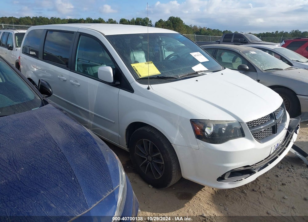 2016 DODGE GRAND CARAVAN SXT VIN: 2C4RDGCG5GR316605