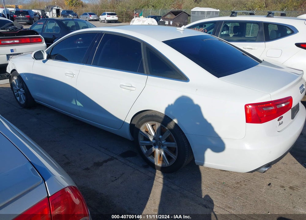 2014 AUDI A6 3.0 TDI PREMIUM PLUS VIN: WAUFMAFCXEN088942