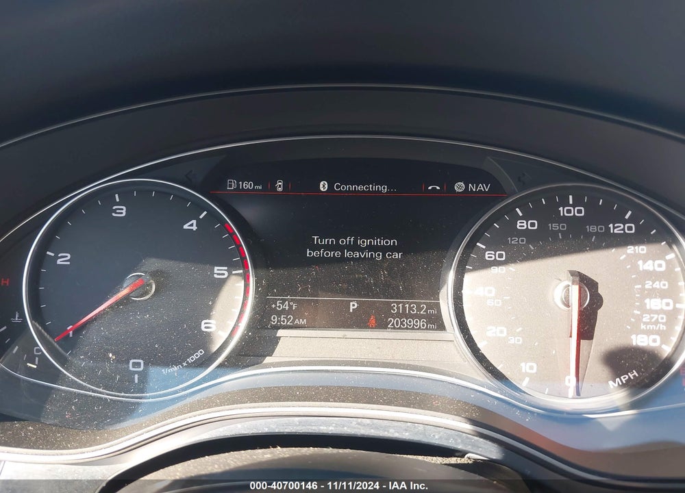 2014 AUDI A6 3.0 TDI PREMIUM PLUS VIN: WAUFMAFCXEN088942