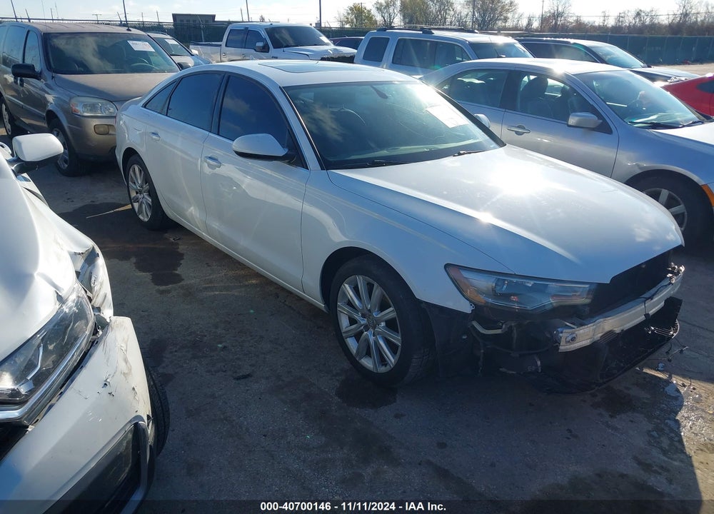 2014 AUDI A6 3.0 TDI PREMIUM PLUS VIN: WAUFMAFCXEN088942