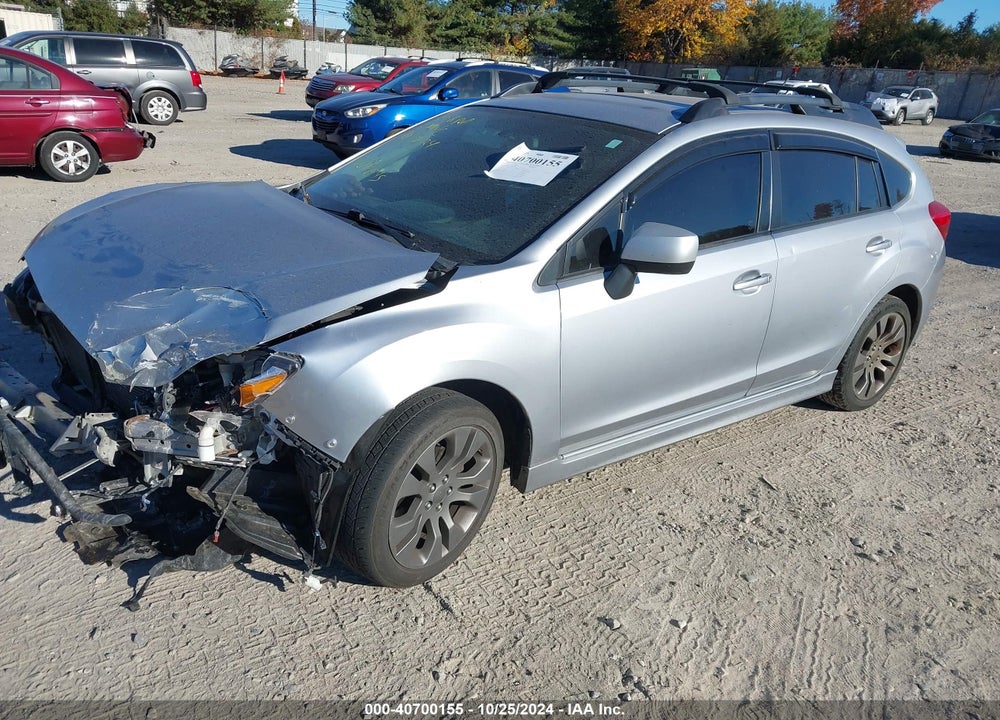 2014 SUBARU IMPREZA 2.0I SPORT PREMIUM VIN: JF1GPAL61E8219998
