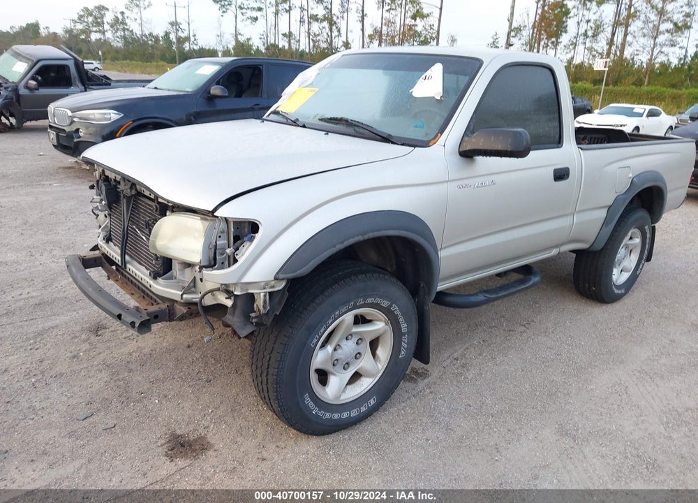 2002 TOYOTA TACOMA VIN: 5TEPM62NX2Z888337