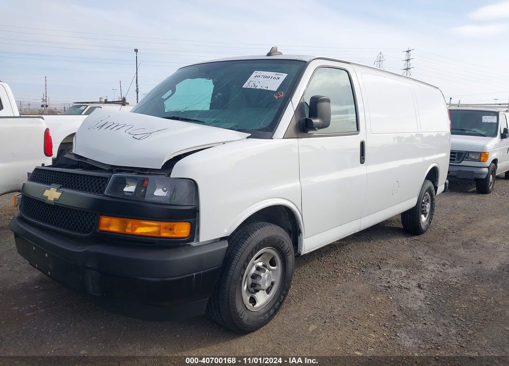 2018 CHEVROLET EXPRESS 2500 WORK VAN VIN: 1GCWGAFP5J1336223
