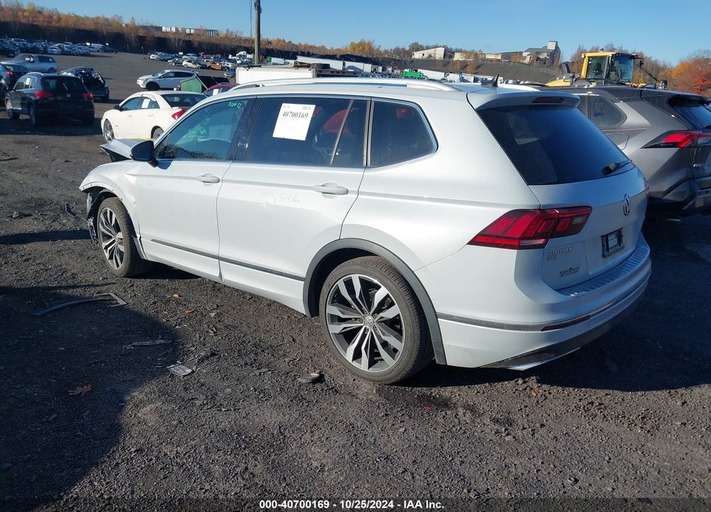 2018 VOLKSWAGEN TIGUAN 2.0T SEL PREMIUM VIN: 3VV4B7AX8JM153242