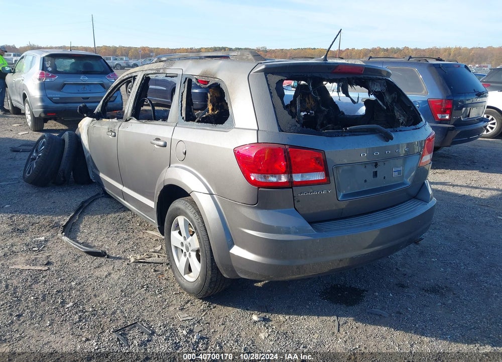 2013 DODGE JOURNEY SE VIN: 3C4PDCAB5DT611915