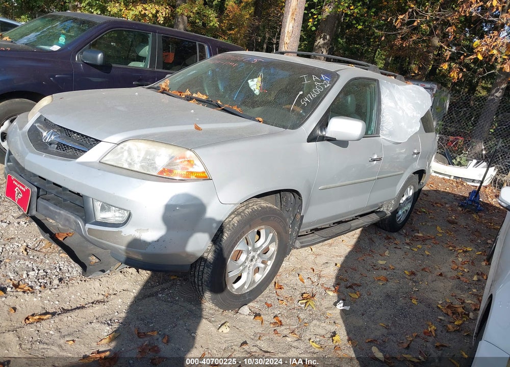 2003 ACURA MDX VIN: 2HNYD18843H547600
