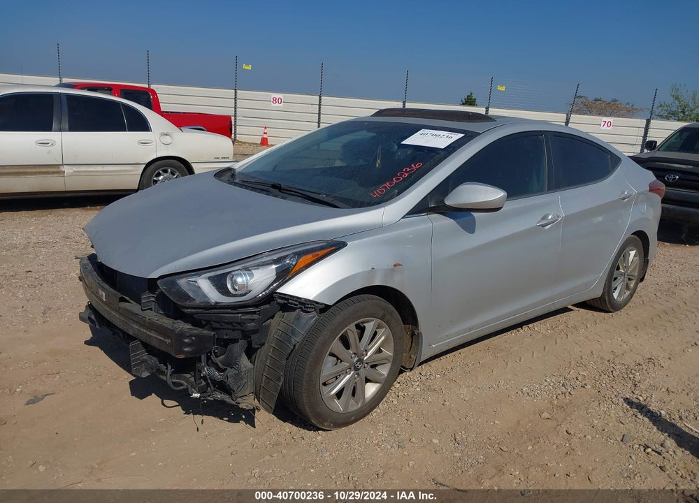 2015 HYUNDAI ELANTRA SE VIN: KMHDH4AE0FU227892
