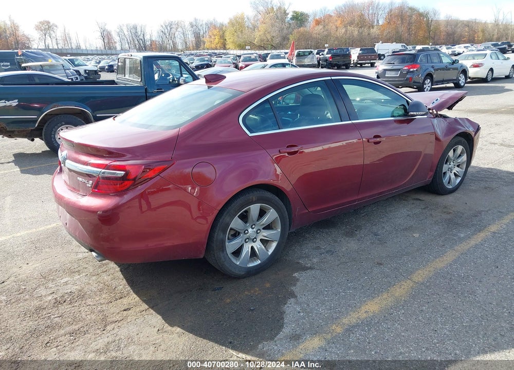 2017 BUICK REGAL TURBO VIN: 2G4GM5EX4H9144380