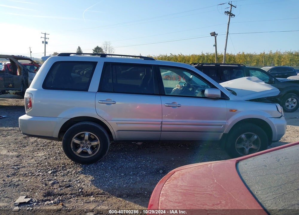 2008 HONDA PILOT EX-L VIN: 5FNYF18508B024478