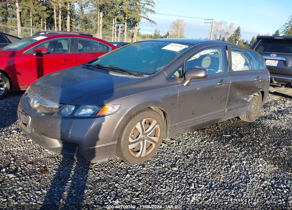 2010 HONDA CIVIC LX VIN: 2HGFA1F56AH521013